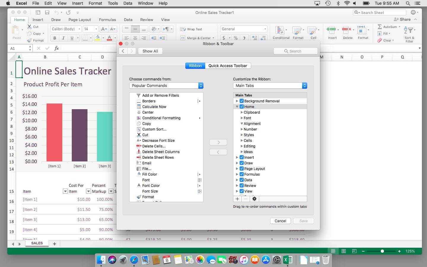 Free download excel for mac